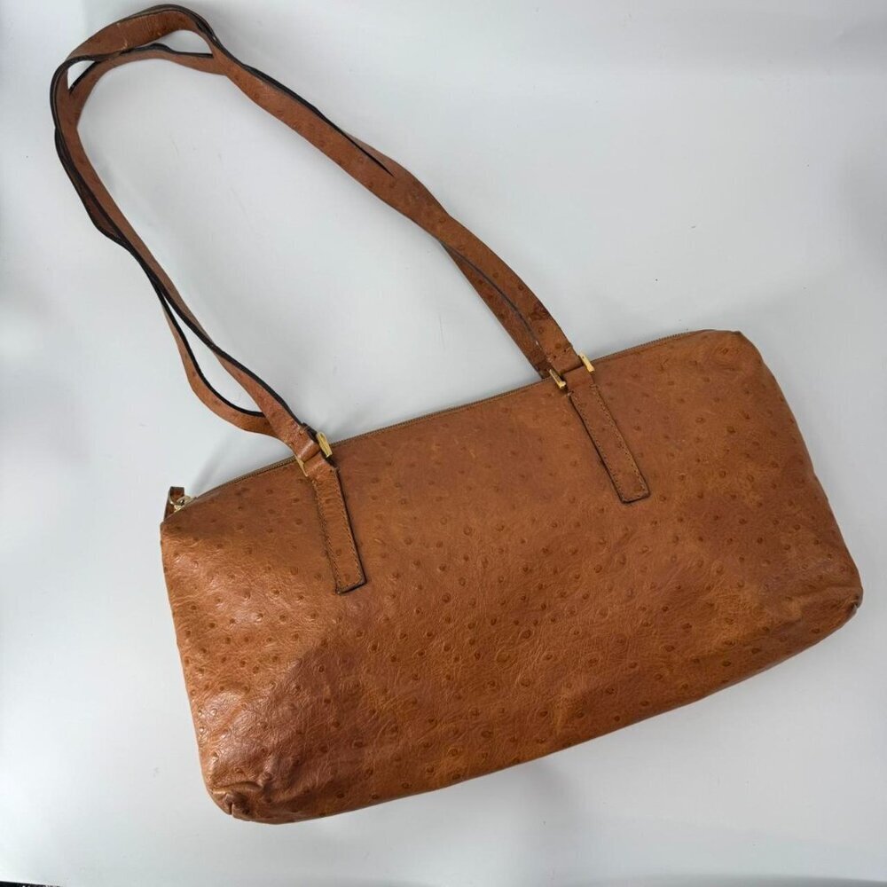 Francescio Biasia Handbag W Ostrich Effect